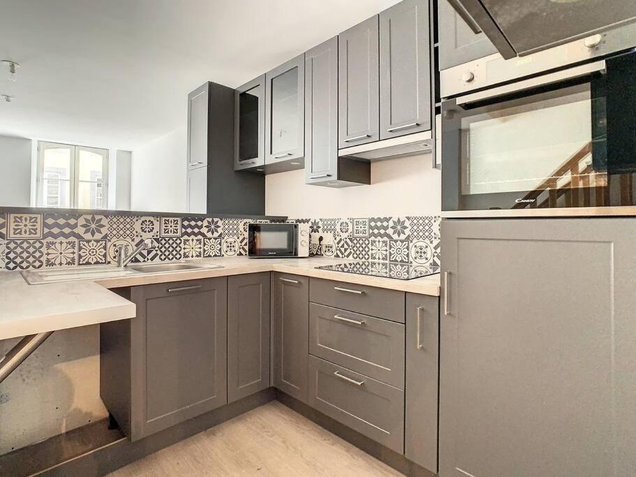 Gambetta - 2 Chambres - Jardin Et Centre Ville Morlaix Ngoại thất bức ảnh